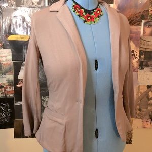 Market & Spruce Kristah Ruffle Womens Small Blazer